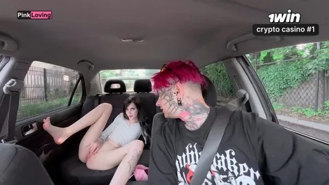 Turned on and jerking off in the taxi 🥵