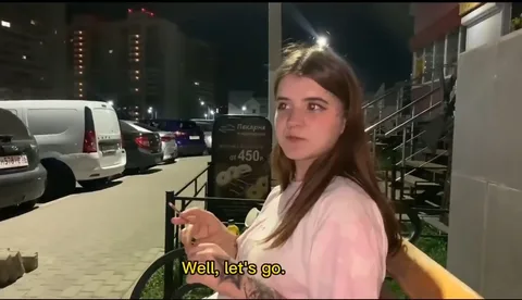 Wanted to break but changed her mind — stairwell it is