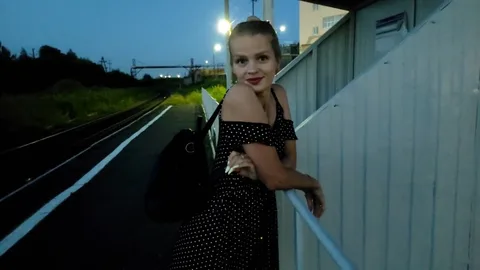Fuck her at the bus stop, too risky to take her home