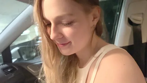 Got in car with stranger and took his cock 🚗
