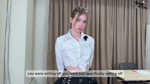 Fucked her to raise her grade and finished in her mouth 🫰 🏻