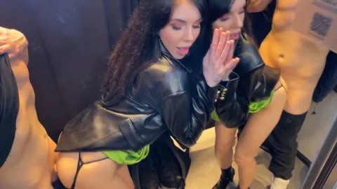Last chance before closing, let's fuck in the dressing room
