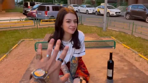 Suck me on the roof or I'll spank you, sweetie