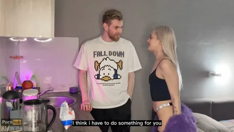 Neighbor undresses—then I get why, and she gets fucked 💋