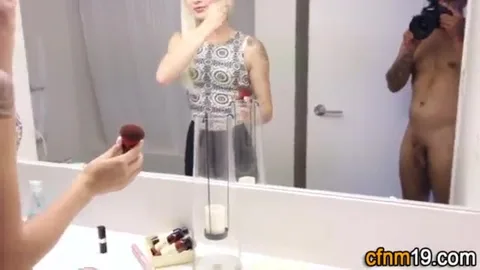 Fucks blonde from behind while filming it π β frame