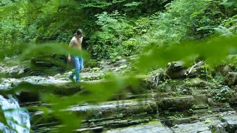Stumbled on a threesome in the woods — filmed it 😈 — frame