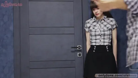 College girl skips class gets spanked and fucked — frame