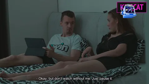 We sleep together, so we jerk each other off — adults, we can do anyth — frame