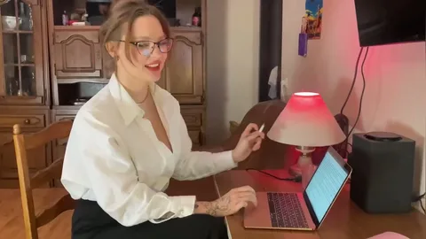 Student, speak up — I'll give top grade if you show me your cock — frame