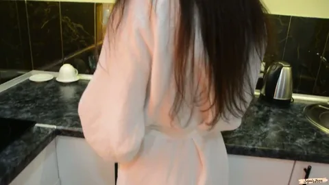 Fucked her and left for work, now cum leaks out beautifully — frame