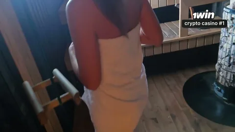 Sex in the sauna β hot, juicy, creampie inside π₯΅ β frame