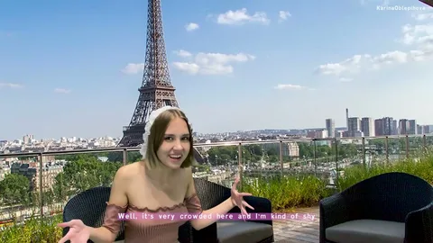 No climax at home! But Paris view brings unstoppable multi-orgasms π β frame