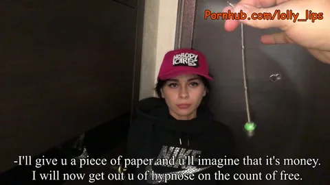 Hypnotized pizza delivery woman gets fucked without consent — frame