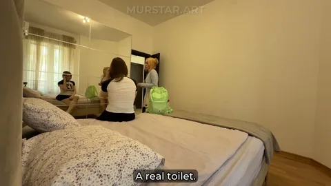 Stroking my tits while stepmom and brother fuck behind me π β frame
