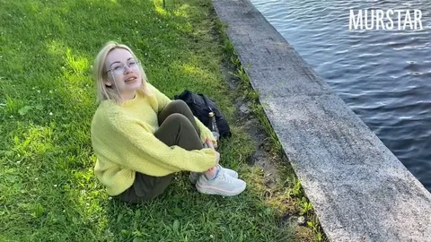 Met cam girl outside, convinced her to suck for tokens 😏 — frame
