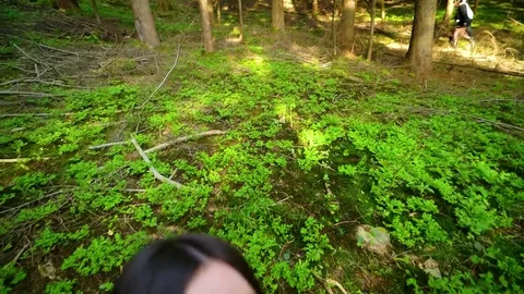 They got caught but kept fucking in the woods 🫣 — frame