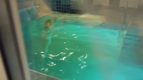 Cheating by the pool feels right β wash away his cum π β frame