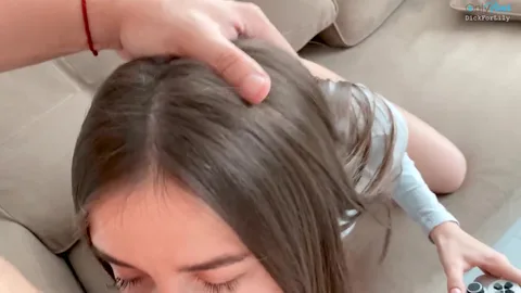 Got lost in gaming, didn’t notice cock in mouth 😏 — frame