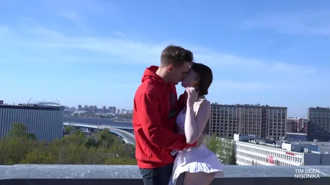Want roof creampie? Be quiet, others nearby. — frame