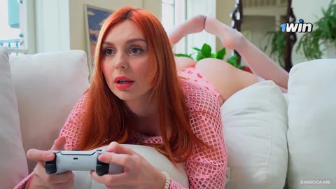 Her ass attracts me — fucking while she plays video games — frame