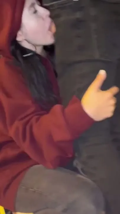 Blowjob on a scooter ain’t for the faint-hearted — frame