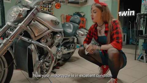 Premium auto shop service β fuck her to creampie and orgasm π± β frame