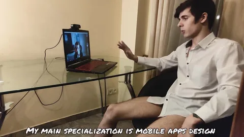 Harshly avenges husband's Skype cheating (part 2) — frame