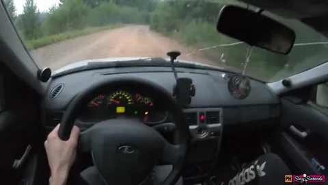 Hitchhiker lets him cum inside for free ride — frame
