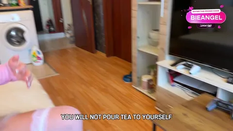 Husband away, neighbor offers passionate sex session. — frame