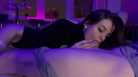 Late night fun: Freya Stein enjoys anal play — frame