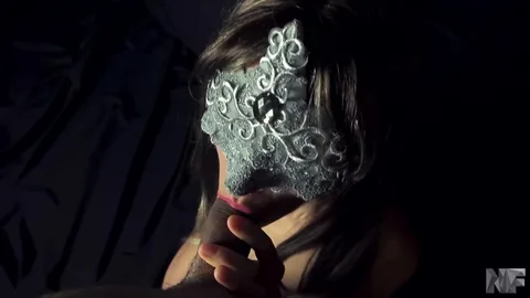 Cosplayer cums squirting from thick cock in ass — frame