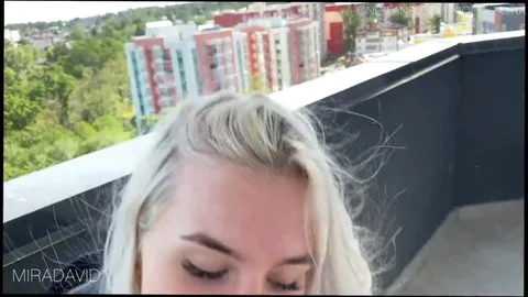 Curiosity won — she tasted his cum — frame