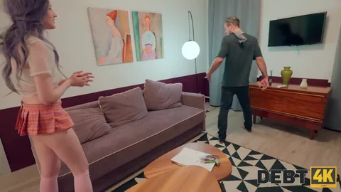 She needs punishment, two dicks take her virgin ass — frame