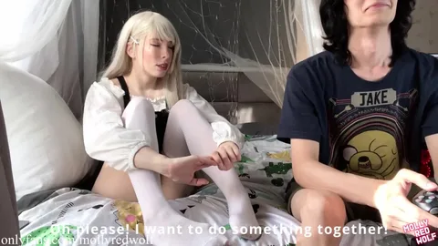 Brother won’t share PS4, so she seduces him again — frame