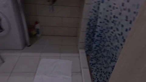 Caught wife pleasuring herself with a dildo in shower — frame