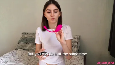 Got a vibrator gift — nobody expected this orgasm! — frame