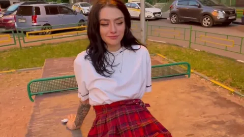 Suck me on the roof or I'll spank you, sweetie — frame