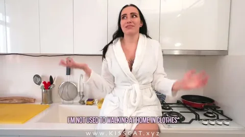 Why's mom naked in the kitchen? She wants it π β frame