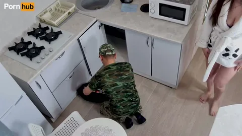 Didn't tell wife about hidden cam, watched her fuck plumber π β frame