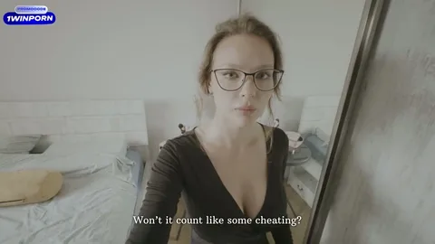 No penetration sex isn’t cheating — cum in my panties — frame