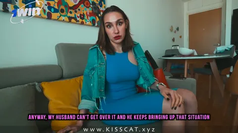 Woke up, stepmom's hard — guess I'll suck her off — frame