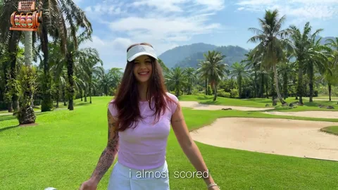 Golf lesson turns into bedroom fuck with my coach π β frame