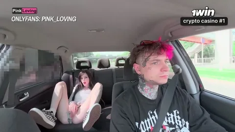 Turned on and jerking off in the taxi 🥵 — frame