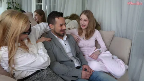 Stepdad fucks me and my friend in the ass skillfully 🍆 — frame