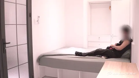Brother jerks off watching me, I squirt begging for his cock π³ β frame