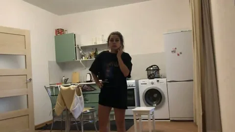 Sister shows up unannounced, climbs into brother's pants — frame
