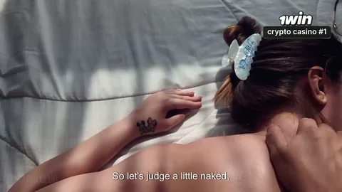 Not fucking stepmom, just massaging her — cum inside her — frame