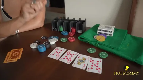 Mom lost at cards, now she's on the table for orgasms π β frame