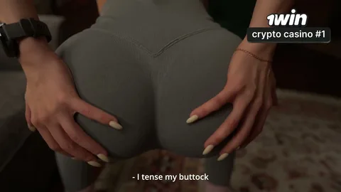 Watch my ass closely but don’t cum — it’s training — frame