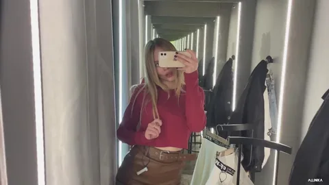 I offered my ass for cum, you stained your skirt instead — frame